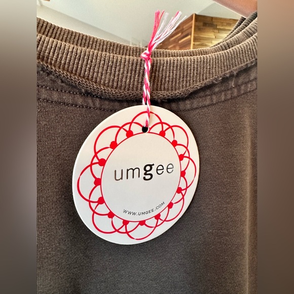 NWT🖤Umgee Mineral Washed Star Shirt Small Oversized Ash - Picture 3 of 7